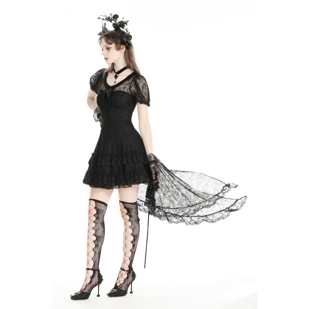 Dark in Love Merida Lace Tail Dress