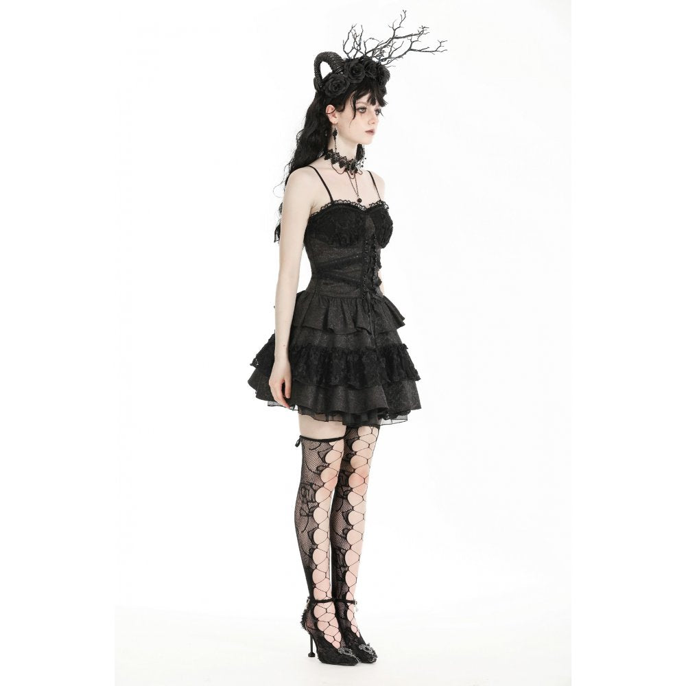 Dark in Love Tullia Frilly Mini Dress