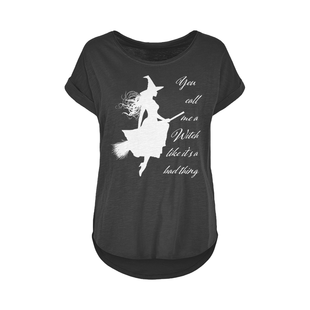 Call Me a Witch Long Slub T-Shirt