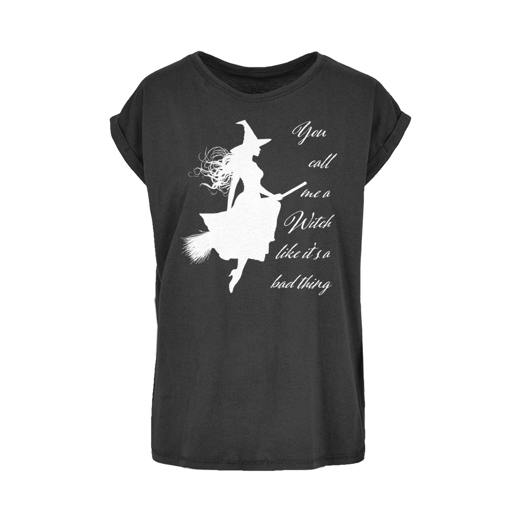 Call Me a Witch Women's Extended Shoulder T-Shirt XS-5XL