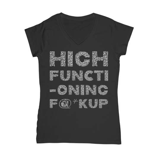 High Functioning V-Neck T-Shirt