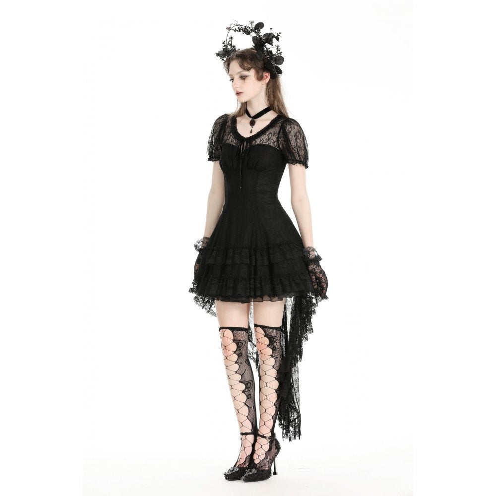 Dark in Love Merida Lace Tail Dress