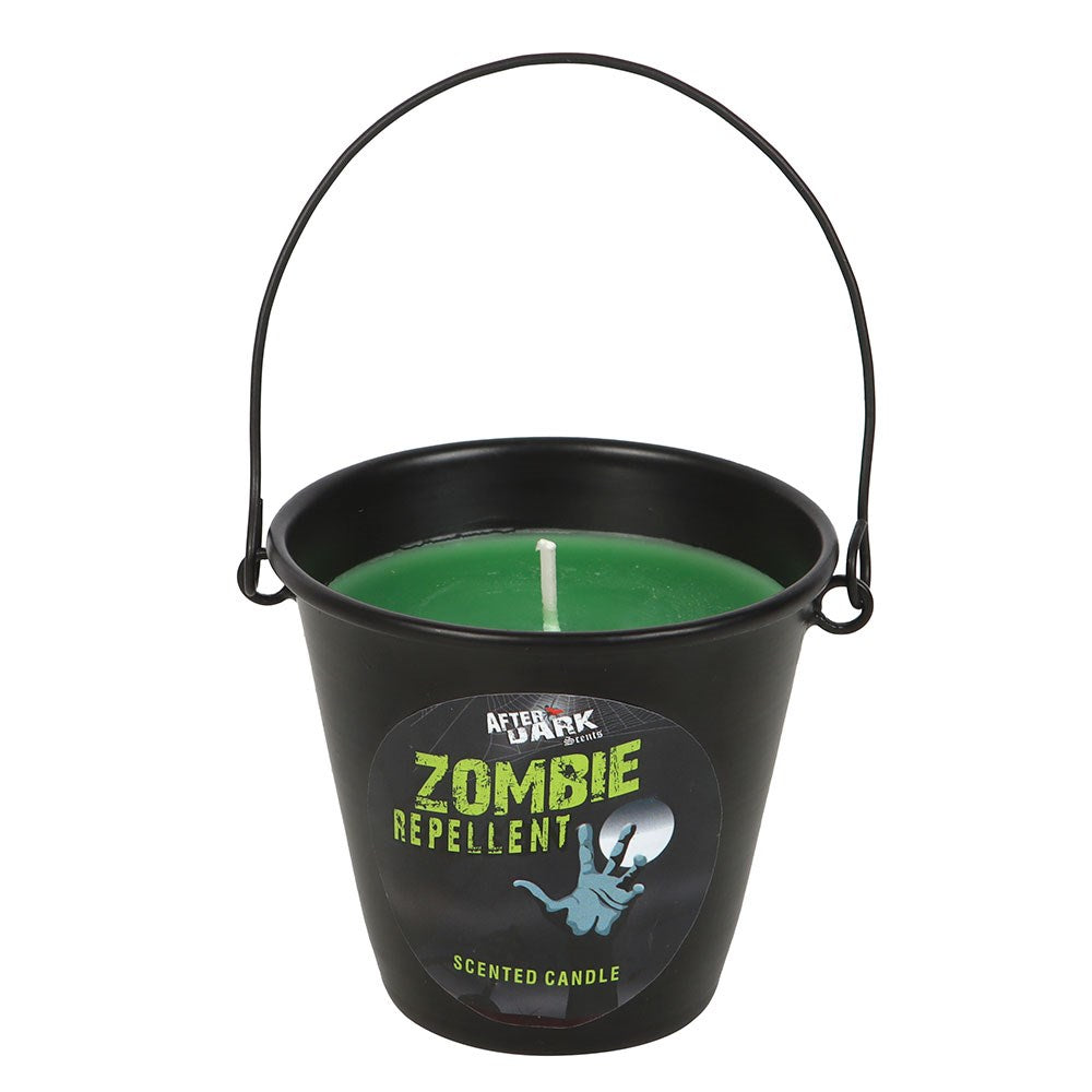 Gothic Gifts Zombie Repellent Candle Bucket