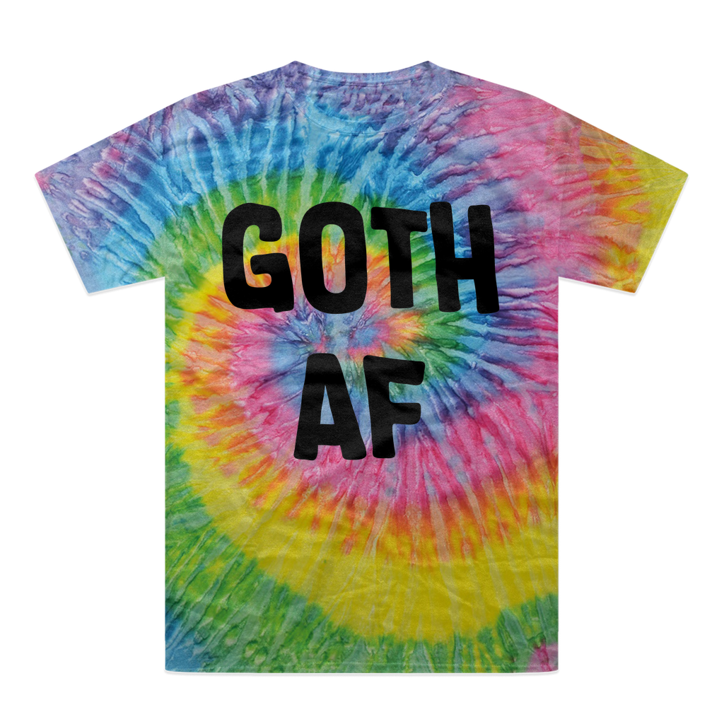 Goth AF Tie-Dye T-Shirt