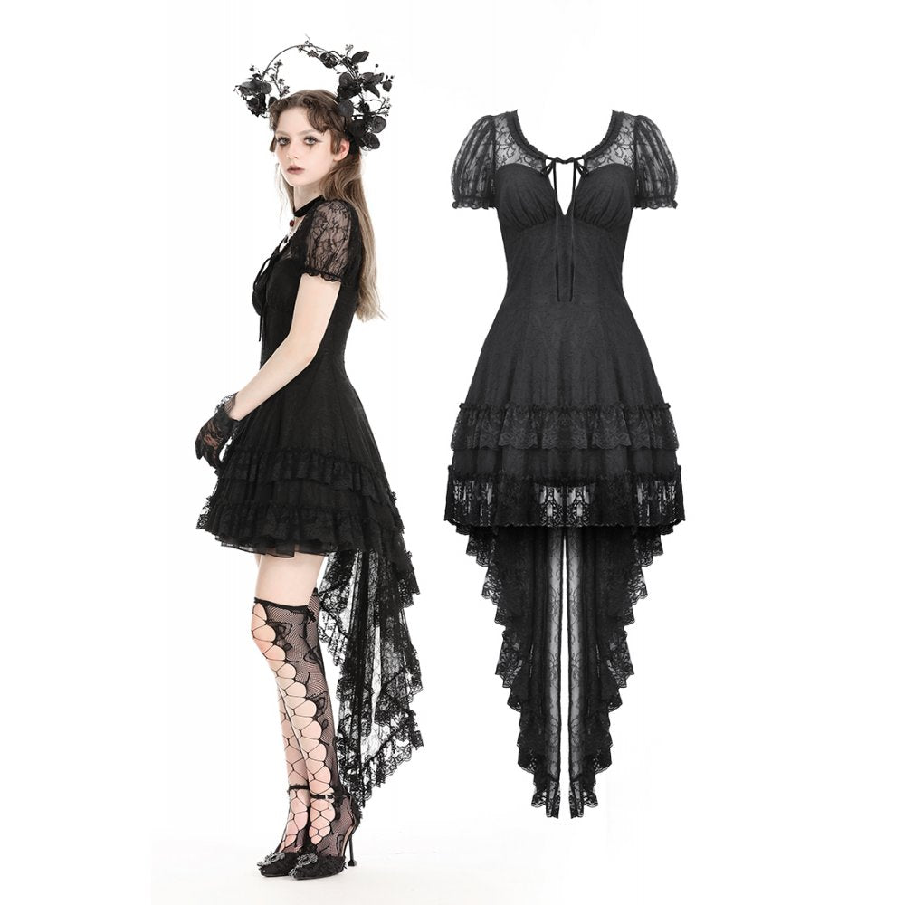 Dark in Love Merida Lace Tail Dress