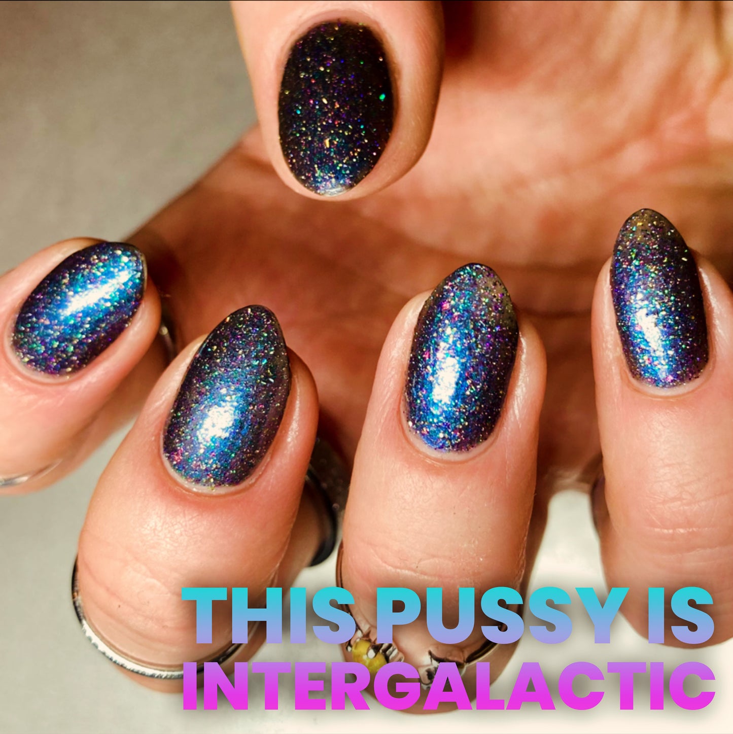 Radioactive Unicorn This P*ssy Is Intergalactic Nail Polish