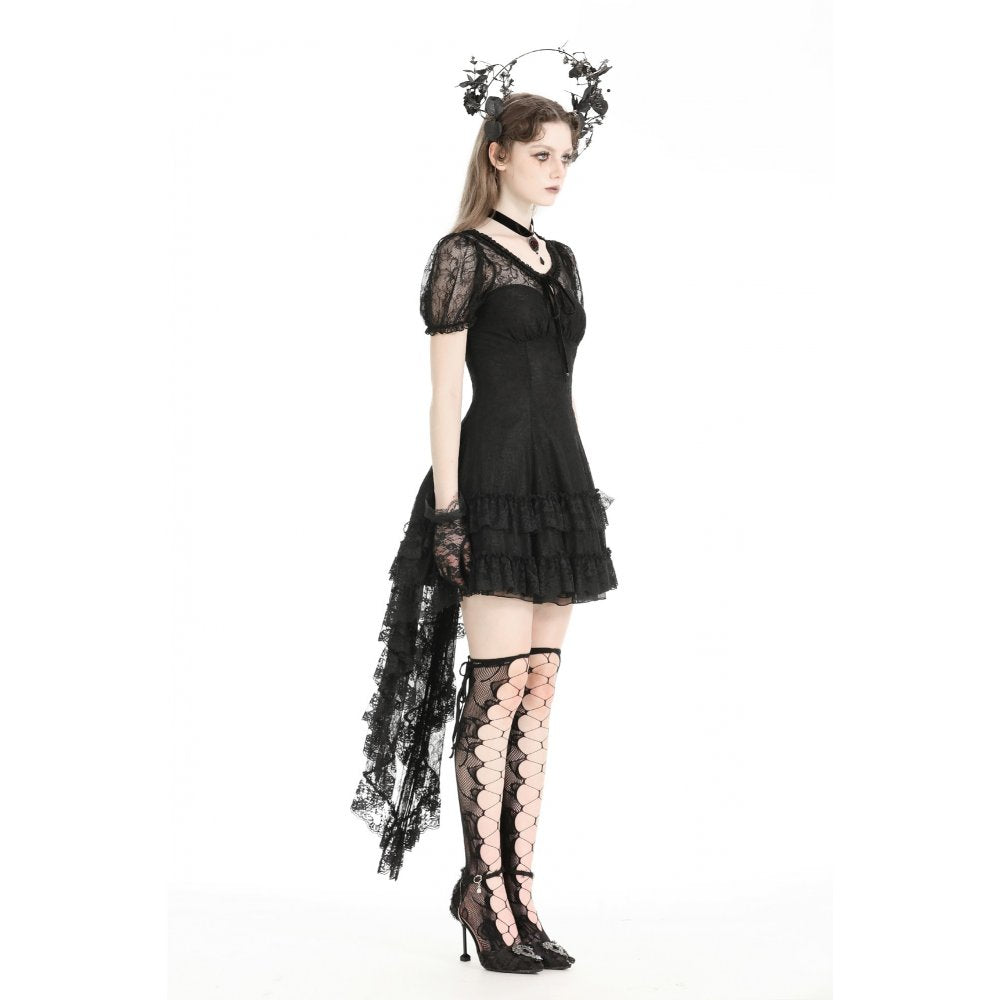 Dark in Love Merida Lace Tail Dress