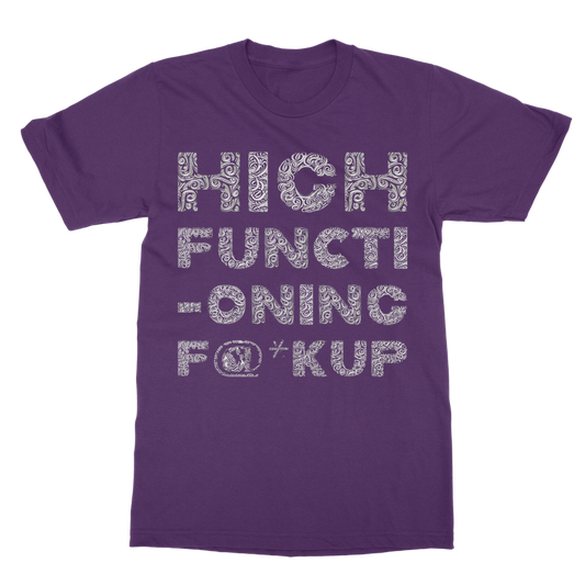 High Functioning Classic Heavy Cotton T-Shirt