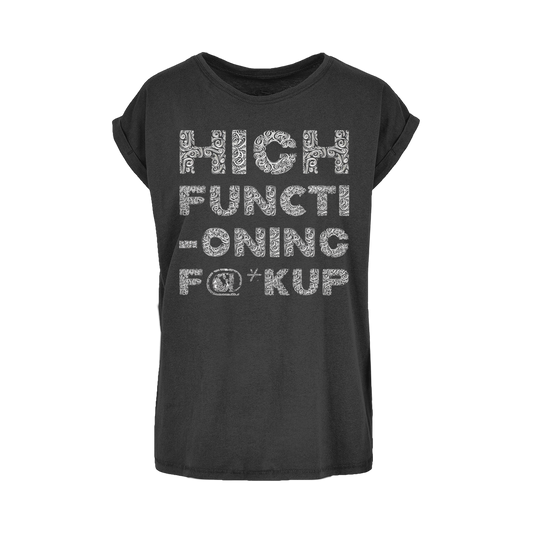 High Functioning Women's Extended Shoulder T-Shirt XS-5XL