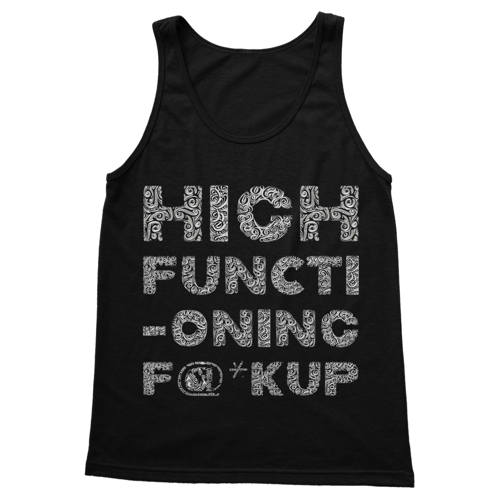 Gothic Attitude High Functioning Vest Top