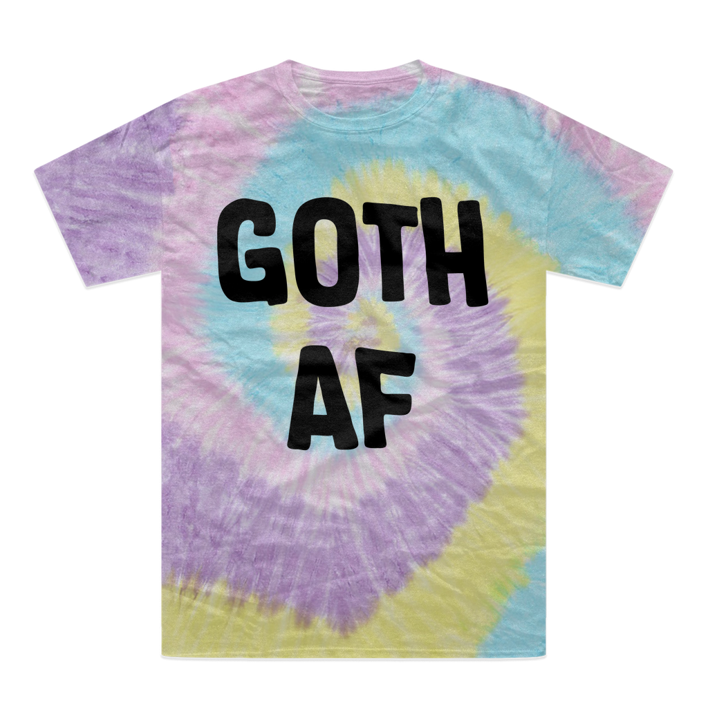 Goth AF Tie-Dye T-Shirt