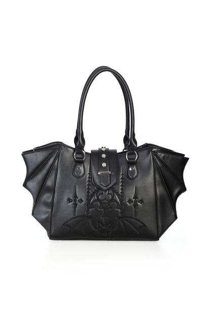 Banned Apparel Black Bat Tote Bag