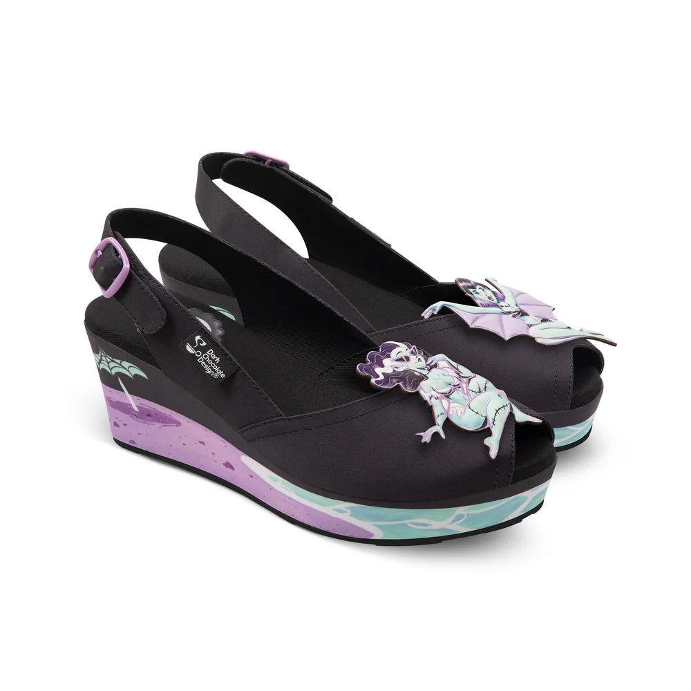 Chocolaticas® Beach Ghouls Women's Sandals