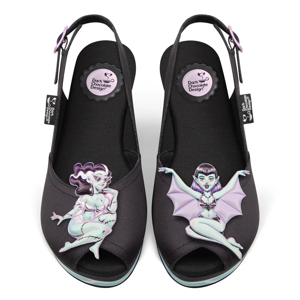 Chocolaticas® Beach Ghouls Women's Sandals