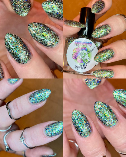 Radioactive Unicorn Hello Darlings Nail Polish