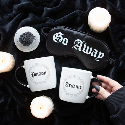 Gothic Gifts Poison and Arsenic Couples Mug Set - Kate's Clothing