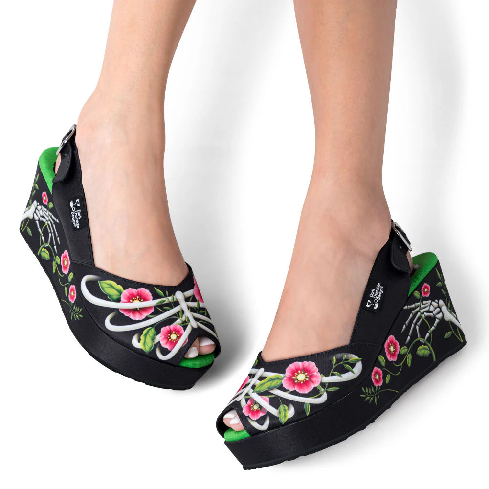 Chocolaticas® Necroflora Women's Sandals