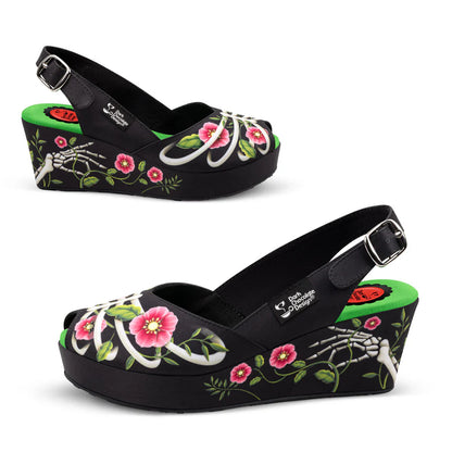 Chocolaticas® Necroflora Women's Sandals