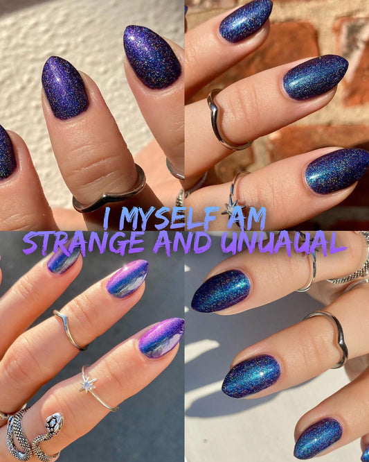 Radioactive Unicorn I Myself Am Strange And Unusual Nail Polish