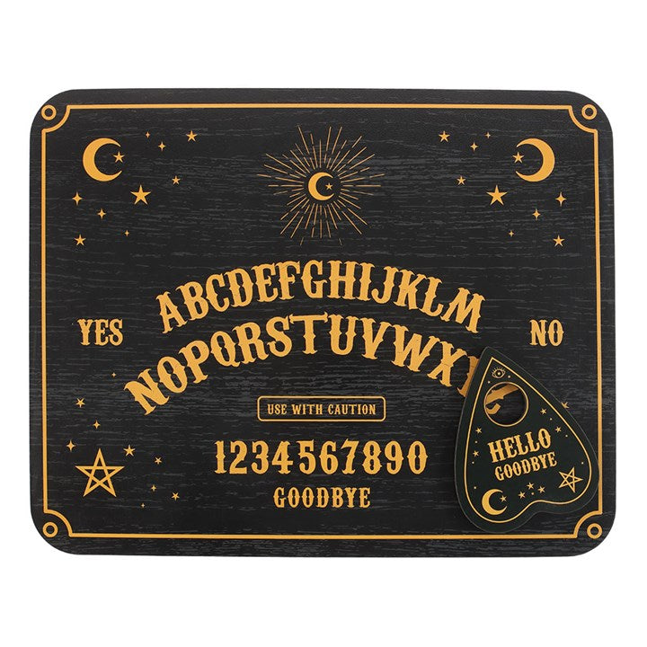 Black Talking Board with Planchette