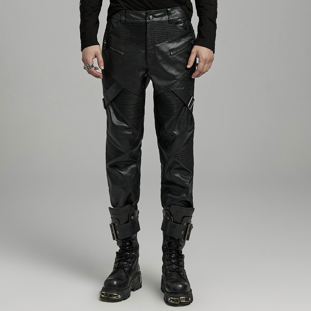 Punk Rave Mens Elio Statement Trousers