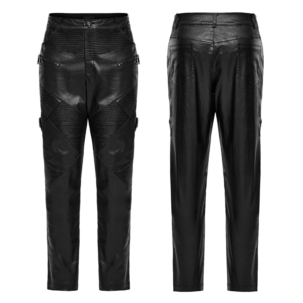 Punk Rave Mens Elio Statement Trousers