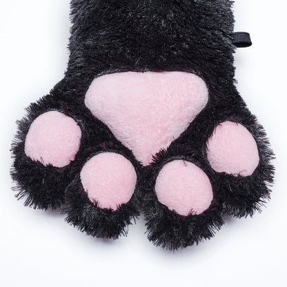 Punk Rave Babette Plush Cat Paw Mittens