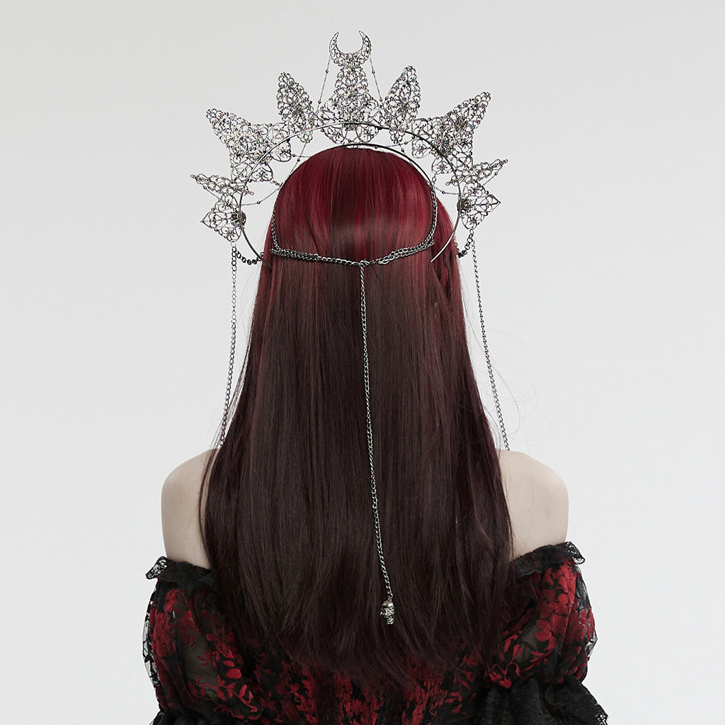 Punk Rave Nicandra Gothic Skull Crown