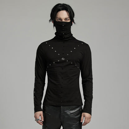 Punk Rave Aziel Mens Long Sleeve Top