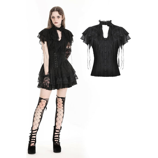 Dark in Love Isadora Gothic Blouse