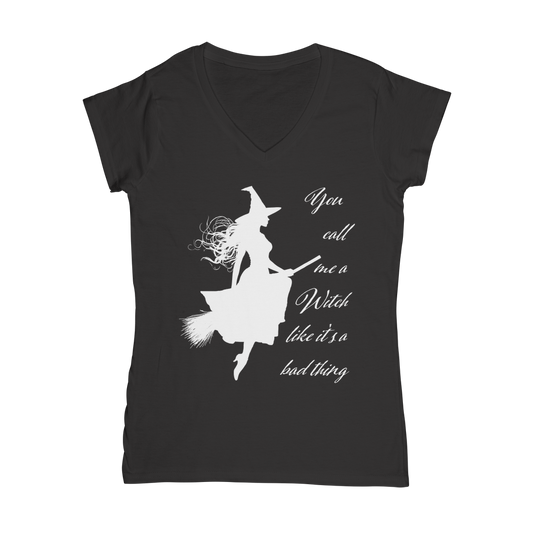 Call Me a Witch V-Neck T-Shirt