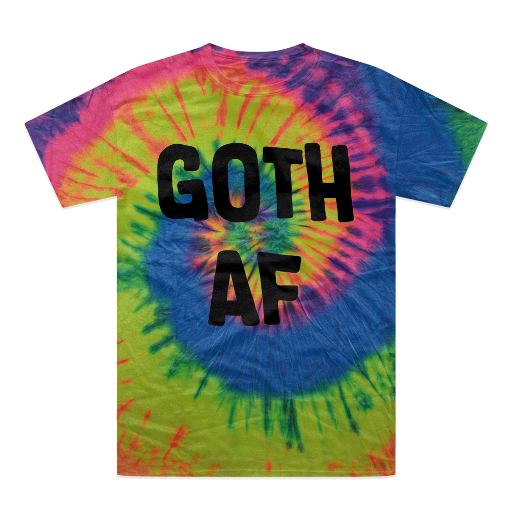 Goth AF Tie-Dye T-Shirt