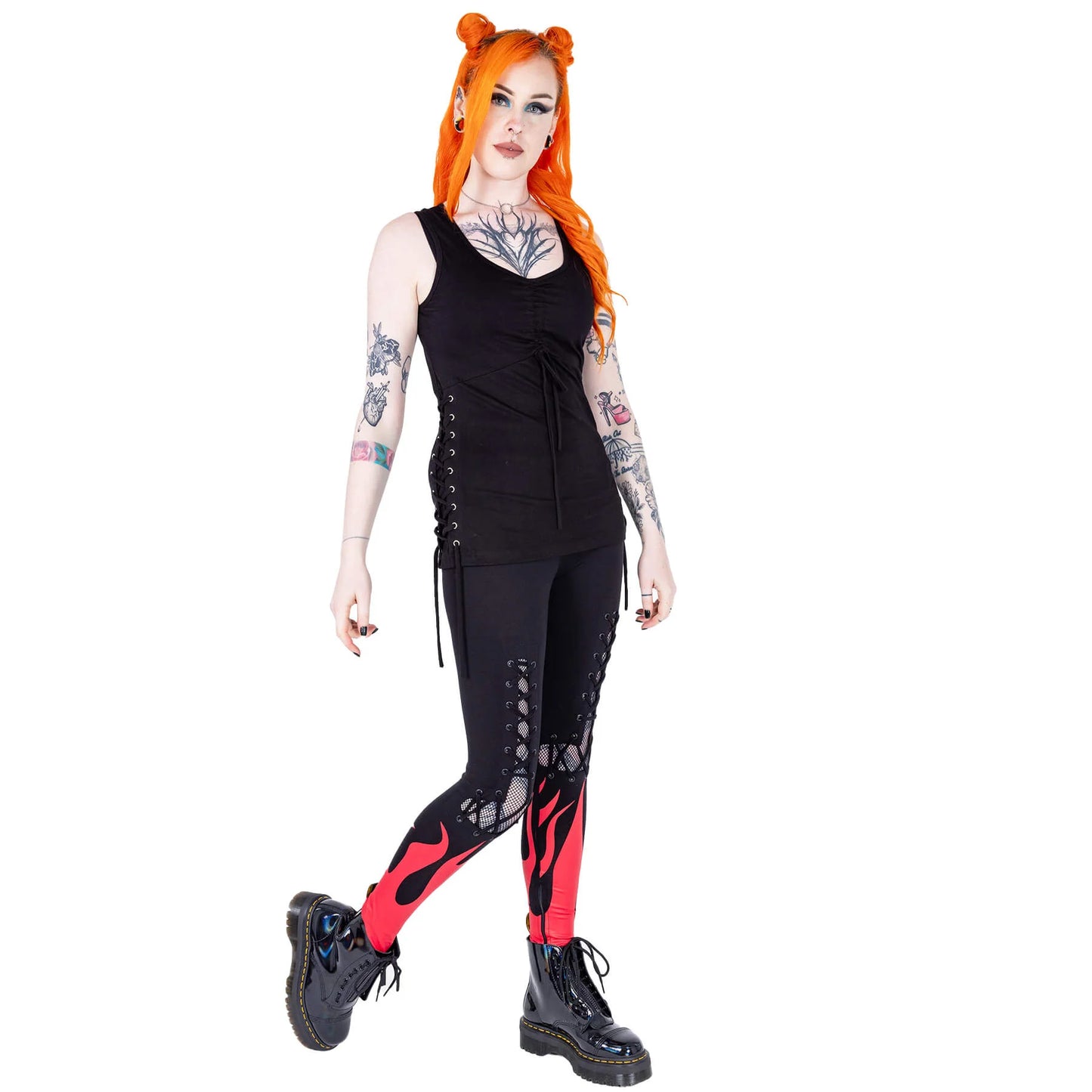 Heartless Blood Flame Leggings