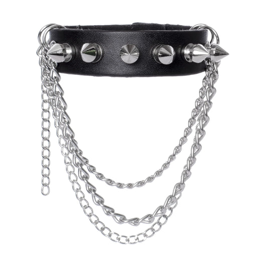 Poizen Industries Spike and Chain Bora Bracelet