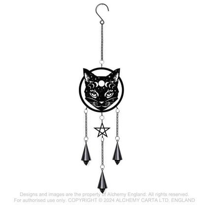 Alchemy Gothic Celestial Cat Hanging Decoration