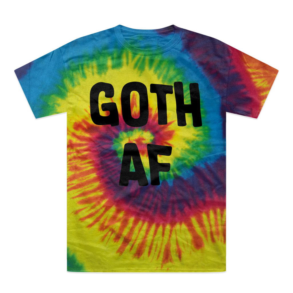 Goth AF Tie-Dye T-Shirt