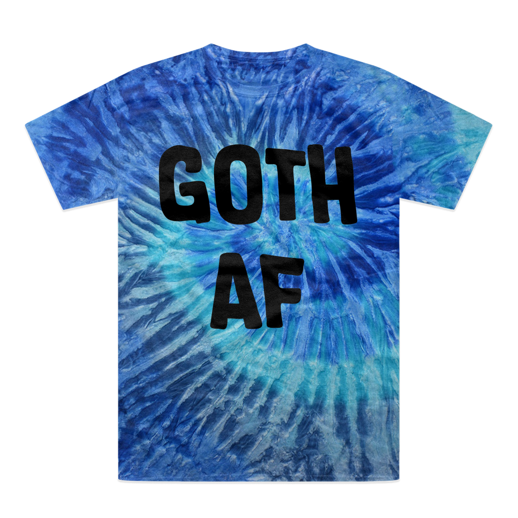 Goth AF Tie-Dye T-Shirt