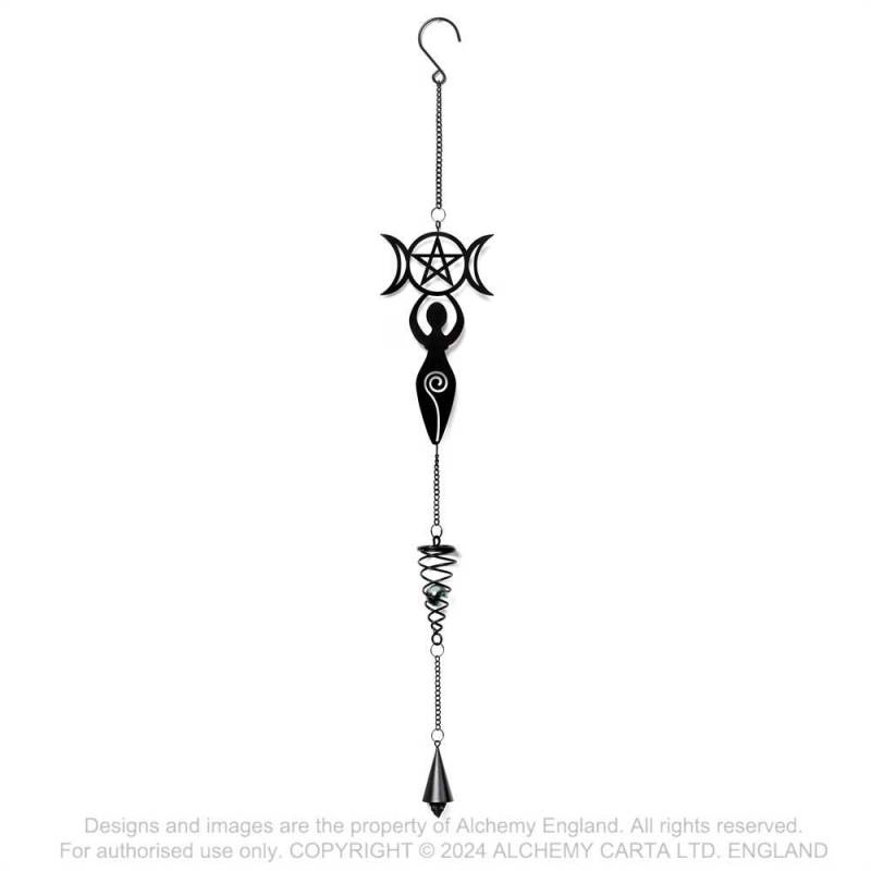 Alchemy Gothic Danu Goddess Hanging Decoration