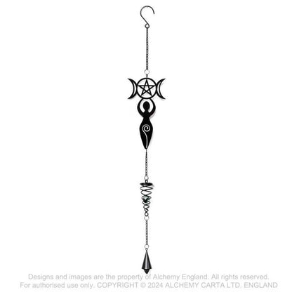 Alchemy Gothic Danu Goddess Hanging Decoration