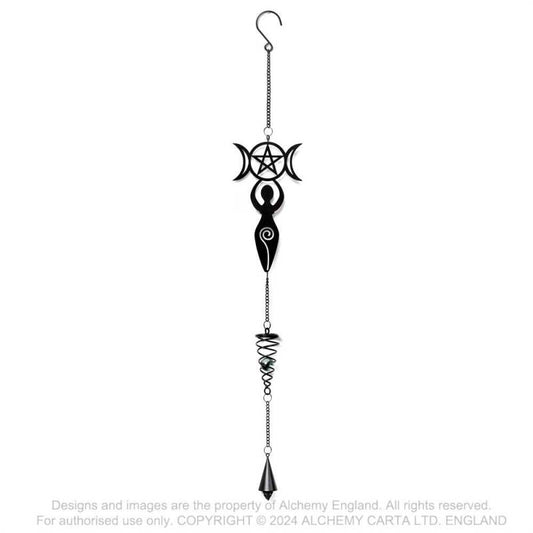 Alchemy Gothic Danu Goddess Hanging Decoration