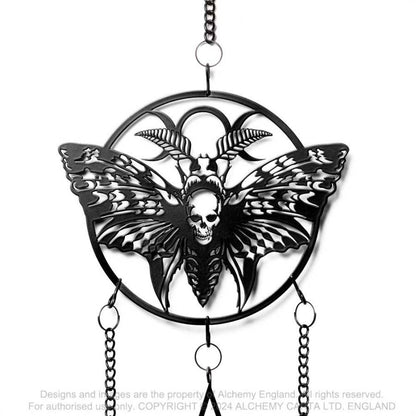 Alchemy Gothic Death's Head Moth Hanging Decoration