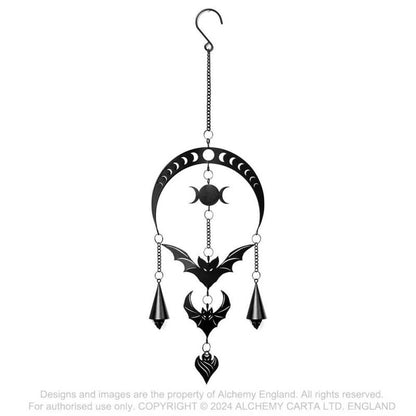 Alchemy Gothic Evilution Moon Phase Hanging Decoration