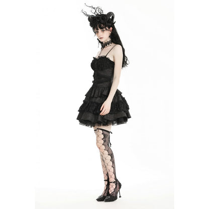 Dark in Love Tullia Frilly Mini Dress