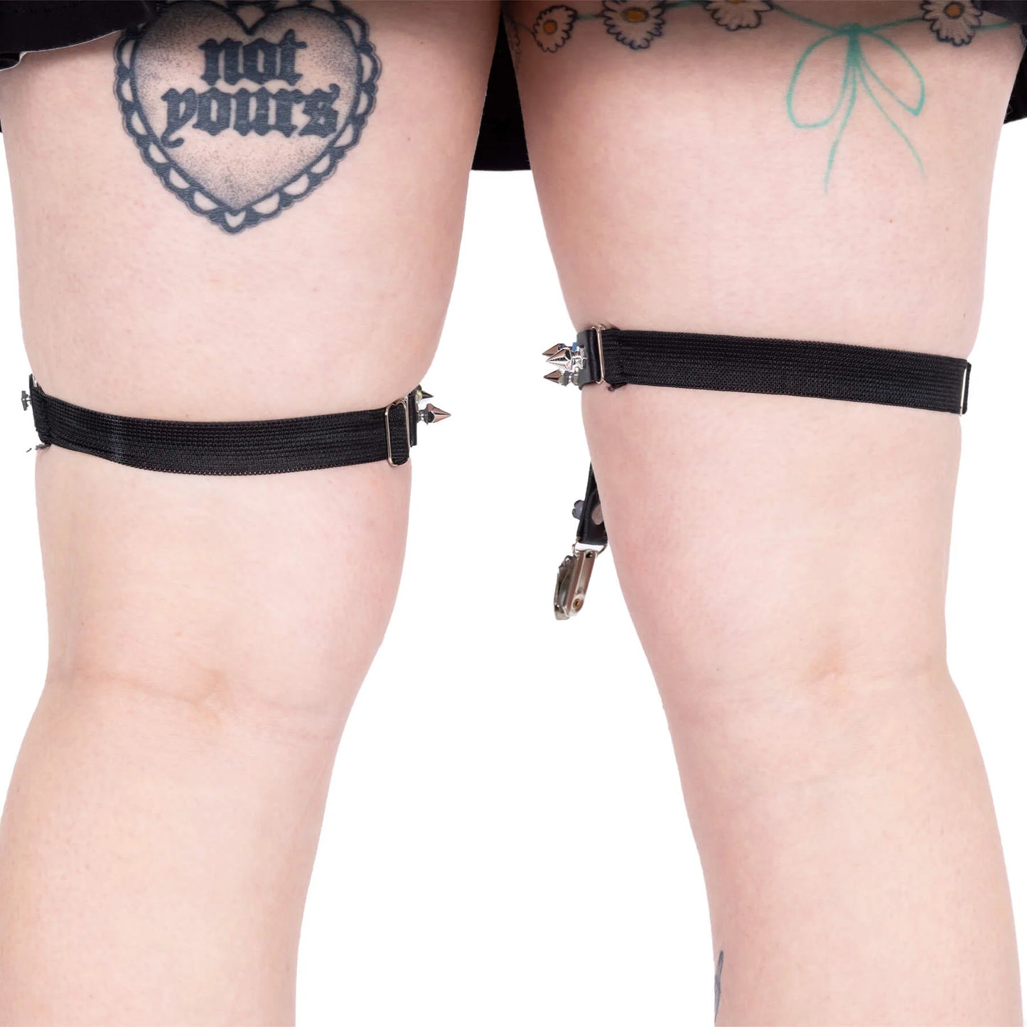 Heartless Fawn Leg Harness Garter Pair