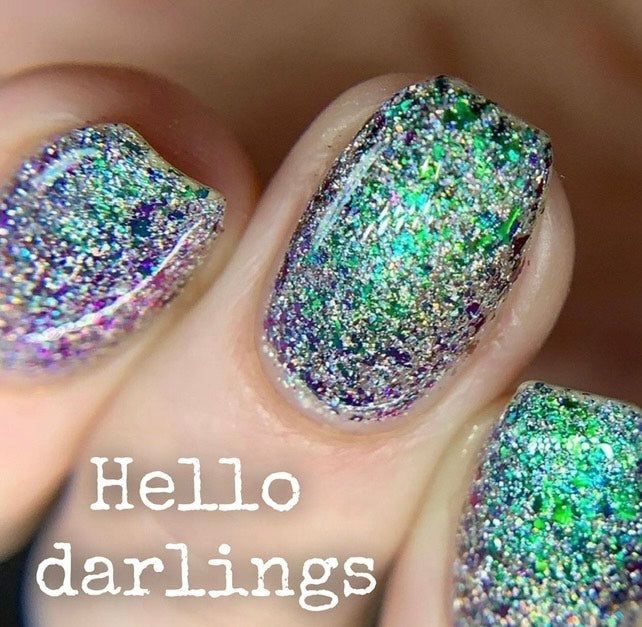 Radioactive Unicorn Hello Darlings Nail Polish