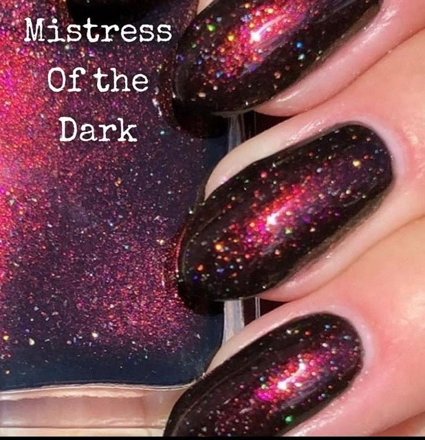 Radioactive Unicorn Mistress of the Dark Nail Polish