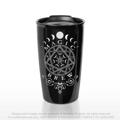 Alchemy Gothic Magic Brew Ceramic Travel Mug