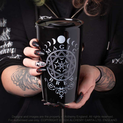 Alchemy Gothic Magic Brew Ceramic Travel Mug