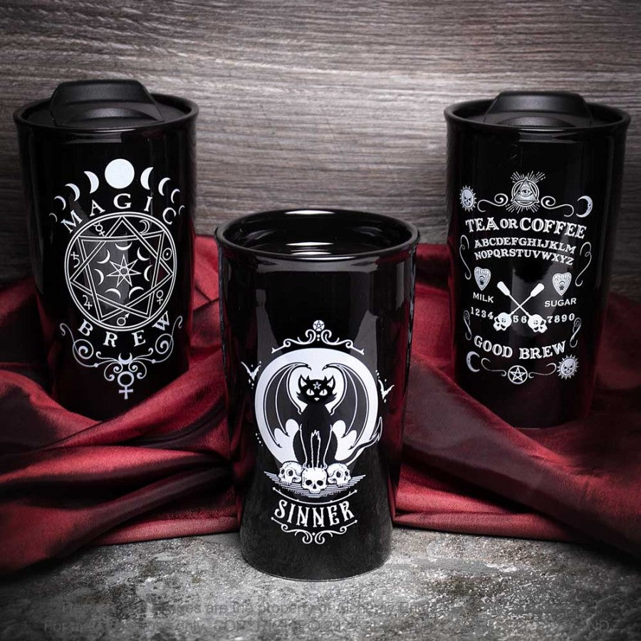 Alchemy Gothic Magic Brew Ceramic Travel Mug