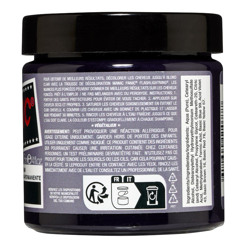 Manic Panic Classic Cream Hair Colour - Amethyst Ashes